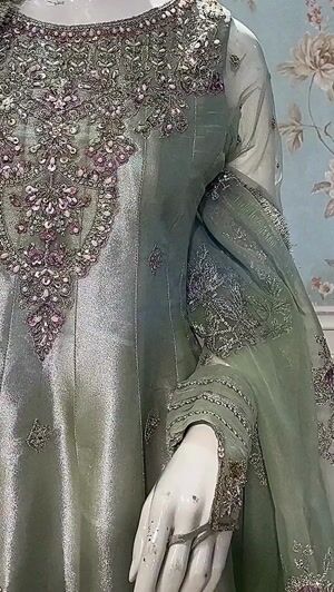 Mint green Unstitched for Women