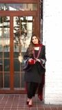 Black Kurta Set for Women