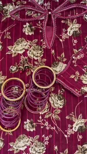 Maroon Gharara for Women