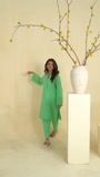 Mint green Kurta Set for Women