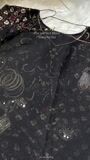 Black Gharara for Women