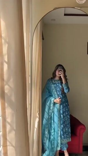 Blue Kurta Set for Women