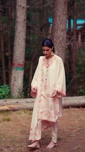 White Kurta Set for Women