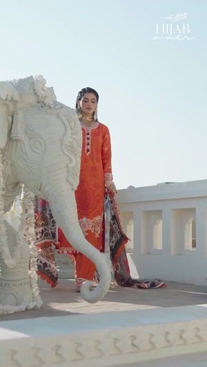 Orange Unstitched for Women