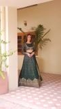 Dark green Unstitched for Women