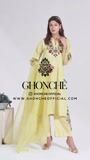 Apple green Kurta Set for Women