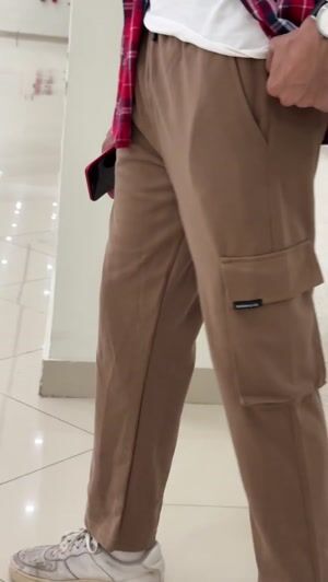Camel brown Trousers for Women