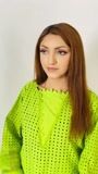 Neon green Kurta Set for Women