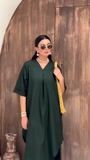 Bottle green Co Ord Sets for Women