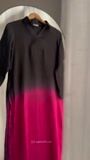 Black Kurta Set for Women