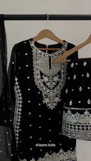 Black Gharara for Women