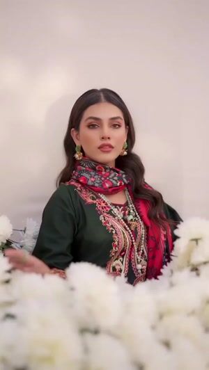 Bottle green Kurta Set for Women