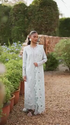 Powder blue Unstitched for Women