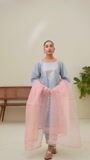 Light blue Kurta Set for Women