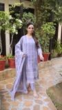 Purple Kurta Set for Women