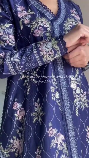 Dark blue Unstitched for Women