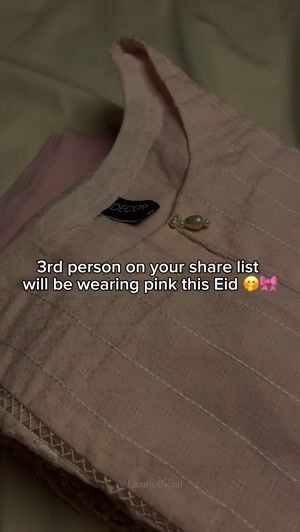 Pastel pink Kurta Set for Women