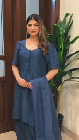 Blue Kurta Set for Women