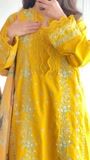 Mustard Kurta Set for Women