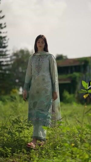 Jade green Unstitched for Women