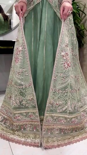 Pistachio green Unstitched for Women