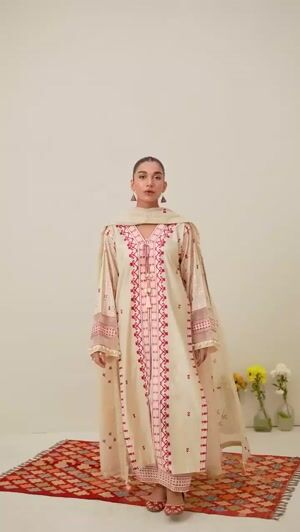 Ivory Kurta Set for Women