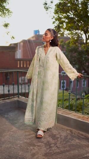 Mint green Unstitched for Women