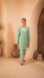 Pastel green Kurta Set for Women