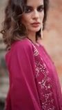 Red Kurta Set for Women