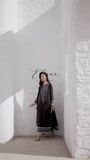 Black Kurta Set for Women