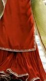 Rust orange Sharara for Women