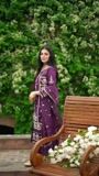 Plum Kurta Set for Women