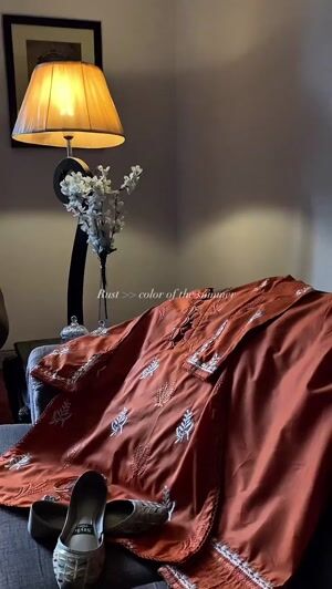 Rust orange Co Ord Sets for Women