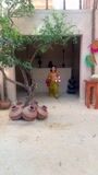 Olive green Gharara for Girl