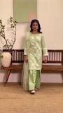 Mint green Kurta Set for Women