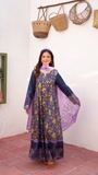 Navy blue Pishwas for Women