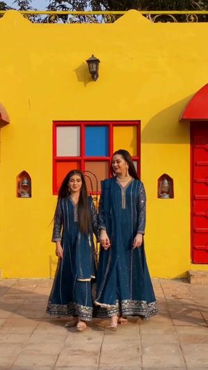 Blue Pishwas for Women