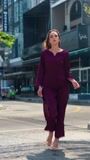 Plum Kurta Set for Women