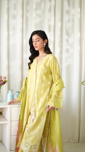 Key lime Angrakha for Women
