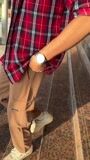 Camel brown Trousers for Women