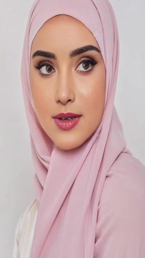 Pink Hijab for Women