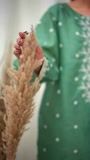 Pistachio green Kurta Set for Women
