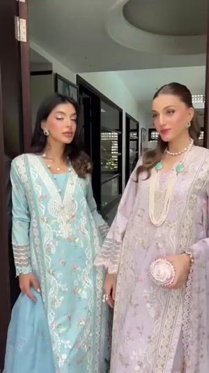 Ice blue Unstitched for Women