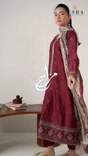 Maroon Kurta Set for Women
