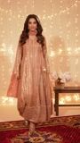 Coral pink Angrakha for Women
