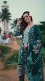 Navy blue Unstitched for Women