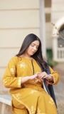 Mustard Kurta Set for Women
