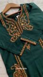 Teal Kurta Set for Girl
