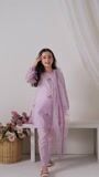 Lavender Kurta Set for Girl