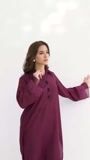 Plum Kurta Set for Women